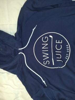 Swing Juice Navy Men's Sweatshirt Hoodie - Men's Size 2XL